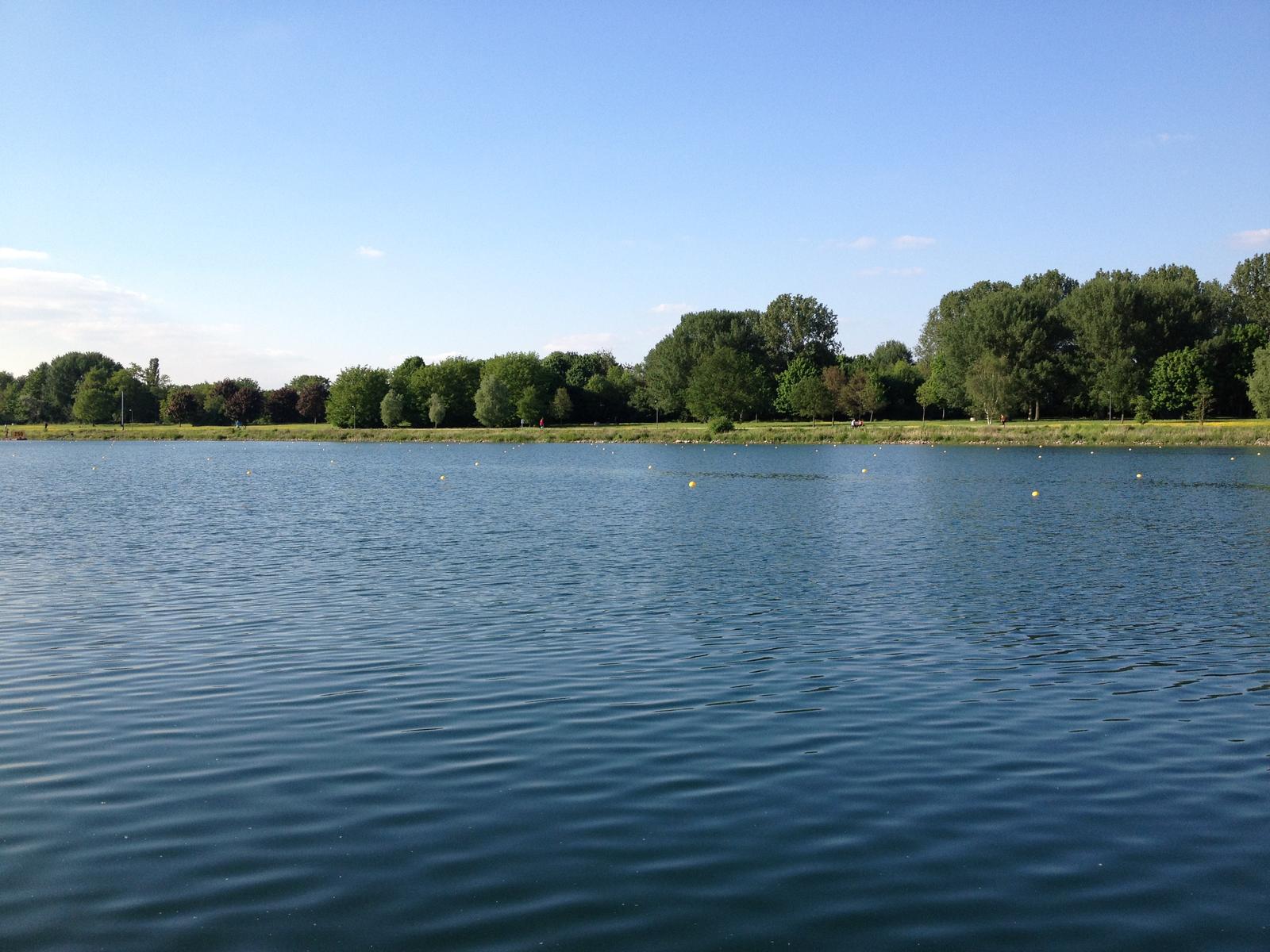 Blick über den Fühlinger See